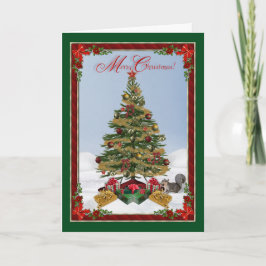 God jul-kort för familj och vänner helgkort