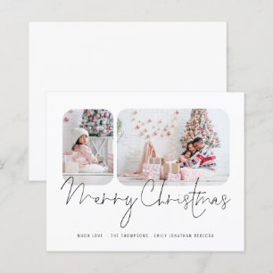 GOD JUL-kort för fotoskript i BUDGET-familjen 2