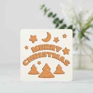 God jul-kort för kaka