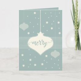God jul-kort för Modern och Elegant Helgkort