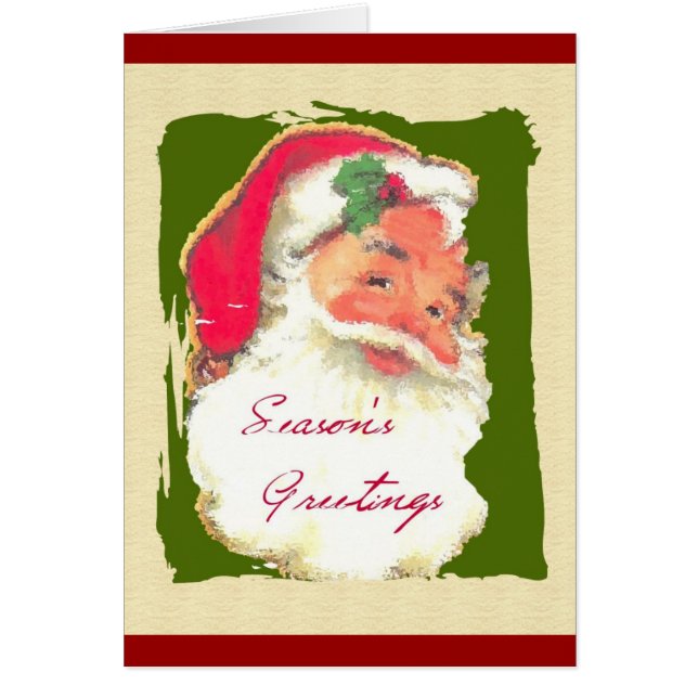 God jul-kort hälsningskort (Framsidan)