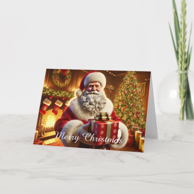 God jul-kort helgkort (Framsida)