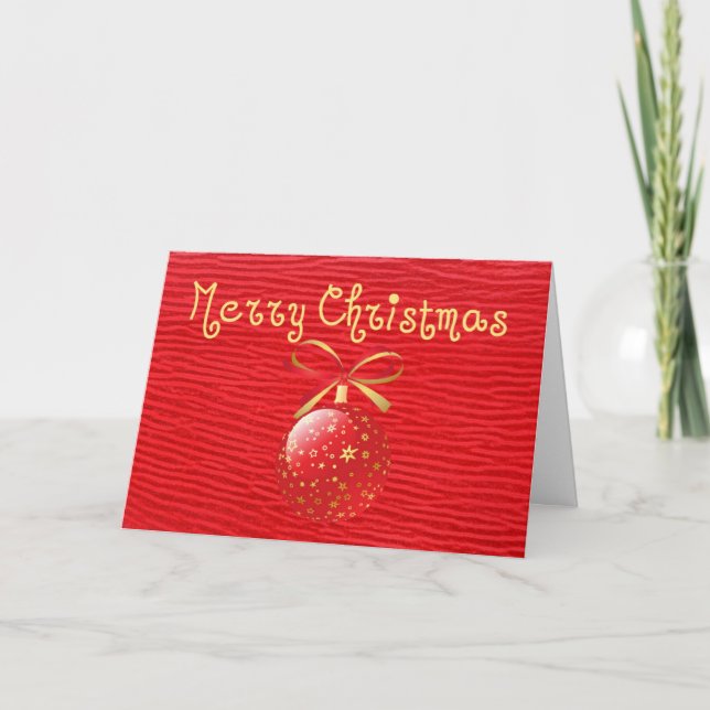 God jul-kort helgkort (Framsida)