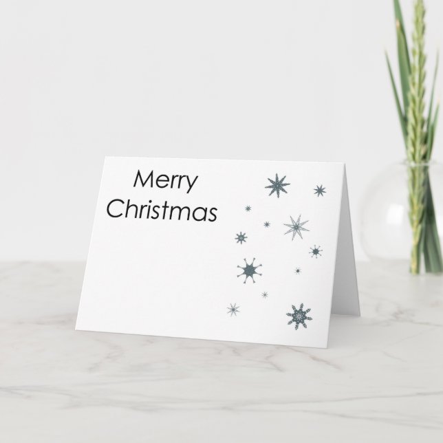 God jul-kort helgkort (Framsida)