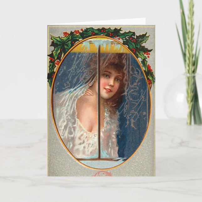 God jul-kort helgkort (Framsida)