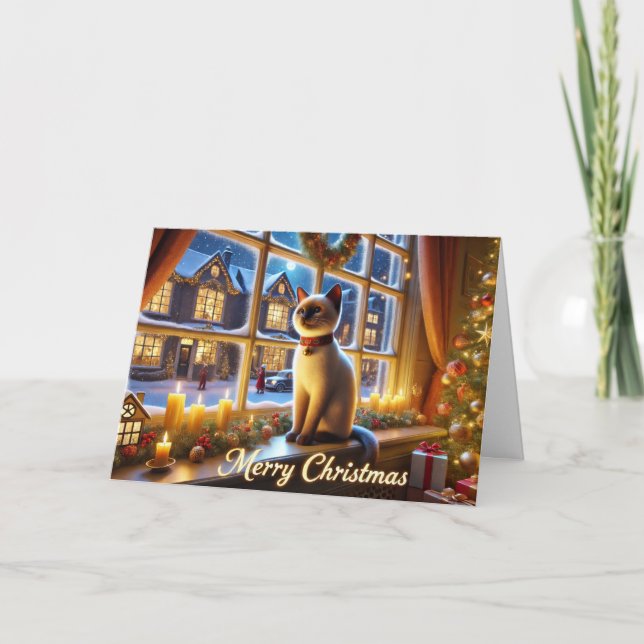 God jul-kort helgkort (Framsida)