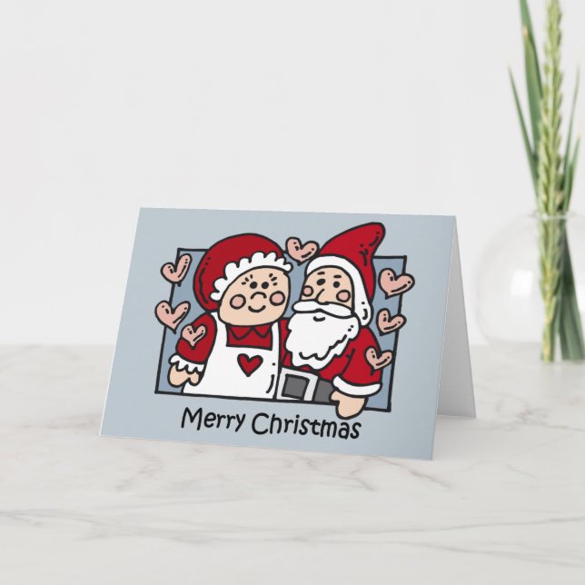 God jul-kort helgkort (Framsida)