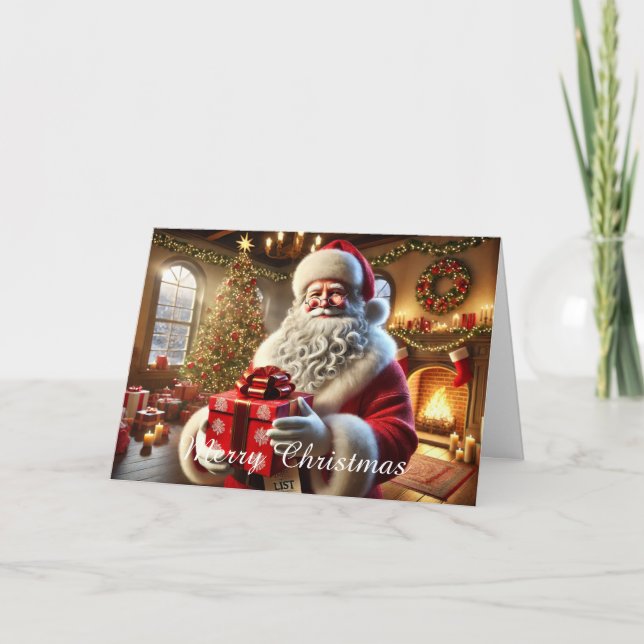 God jul-kort helgkort (Framsida)