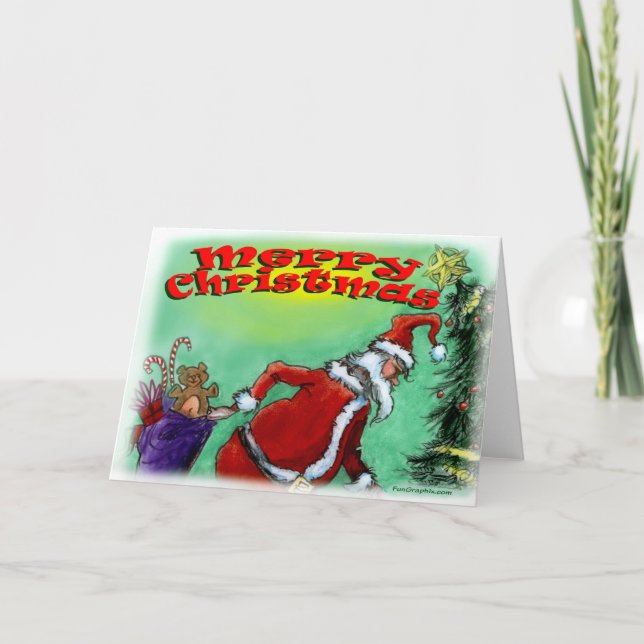 God jul-kort helgkort (Framsida)