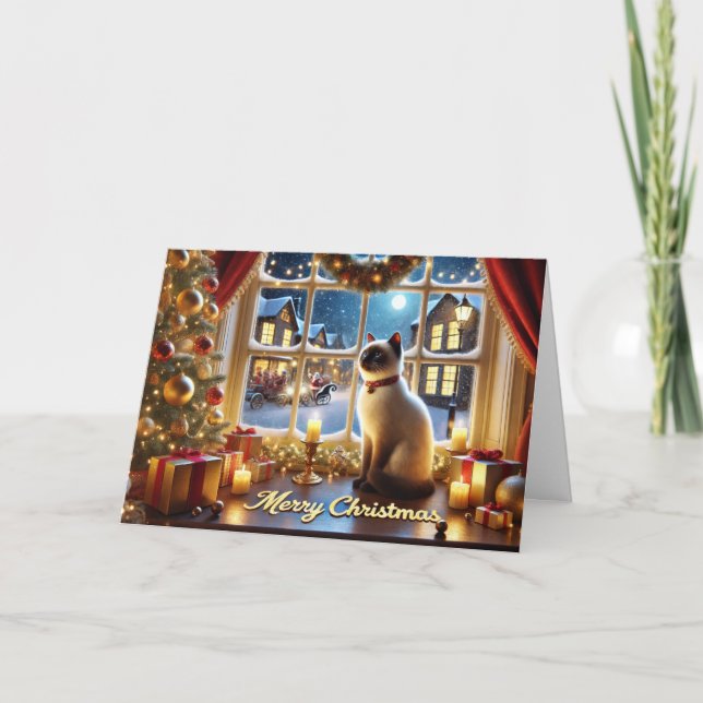 God jul-kort helgkort (Framsida)