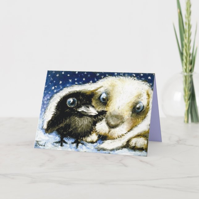 God jul-kort helgkort (Framsida)