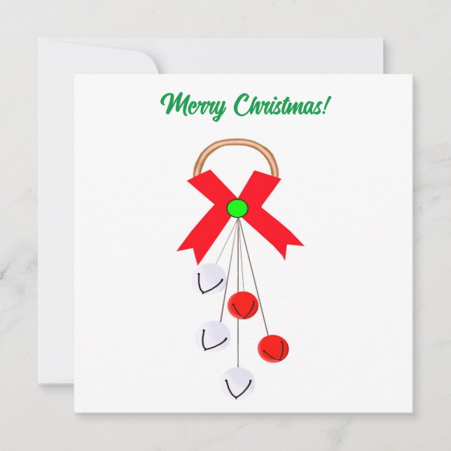 God jul-kort inbjudningar (Framsida)