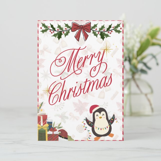 God jul-kort julkort (Stående Fram)