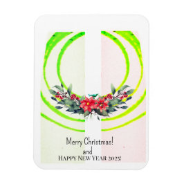 God jul! Kort Magnet