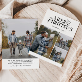 God jul-kort | Modern Helgdag-fotokort Julkort