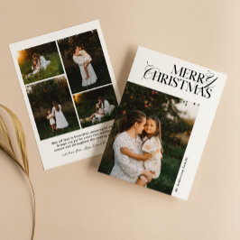 God jul-kort | Modern Helgdag-fotokort Julkort