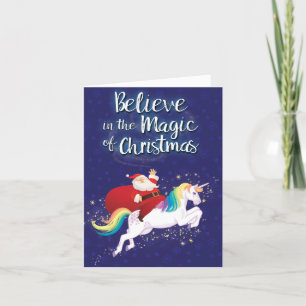 God jul-kort - tro på magi helgkort