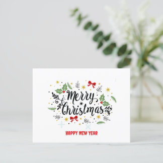 god jul-kort vykort