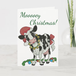 God jul! Kow-Thame-julkort Helgkort