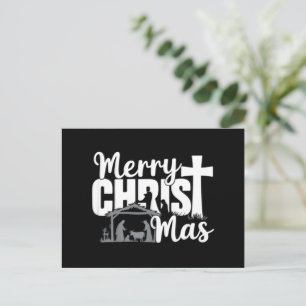 God Jul Kristus Jul Jesu Familj Helg Vykort