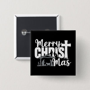 God Jul Kristus Jul Jesus Familj Knapp