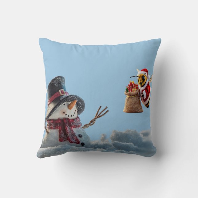 God jul kudde (Baksida)