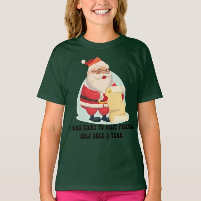 God jul, kul t shirt (Framsida)