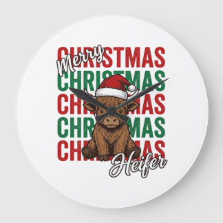 God Jul Kviga Ko Jul Tröja Design_1 Stor Klocka