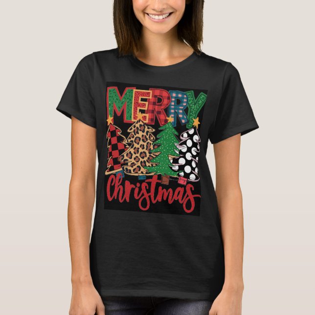 God jul Kvinnors T-Shirt (Framsida)