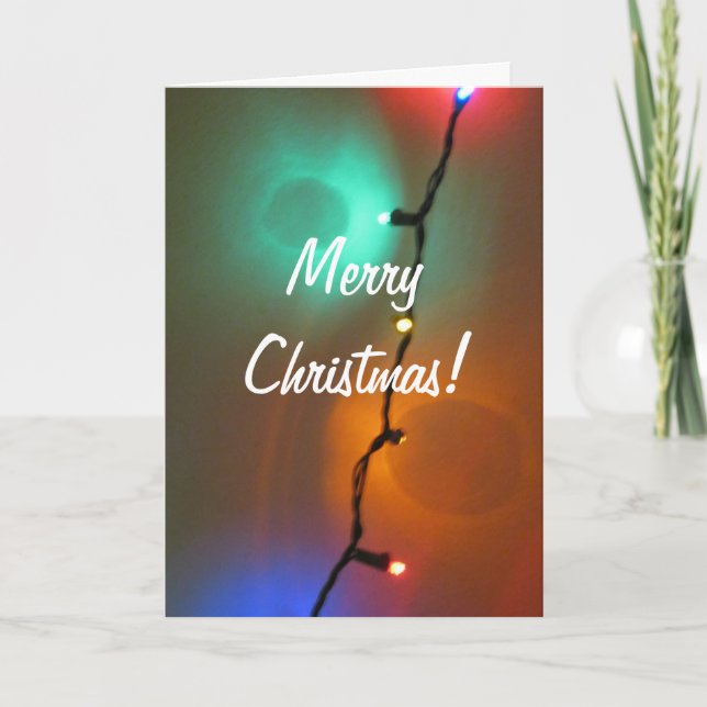 God jul l5At ditt ljusa skenkort Helgkort (Framsida)