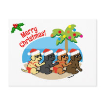 God jul Labrador Retriever Beach Kids