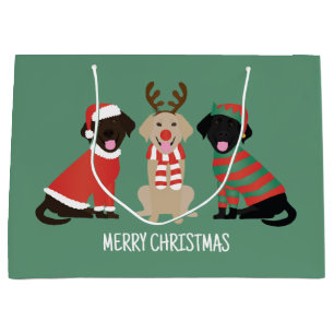 God jul Labrador Retriever Hundar