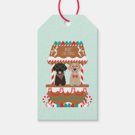 God jul Labrador Retriever Hundar Presentetikett