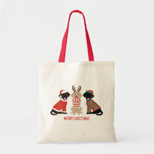 God jul Labrador Retriever Hundar Tygkasse
