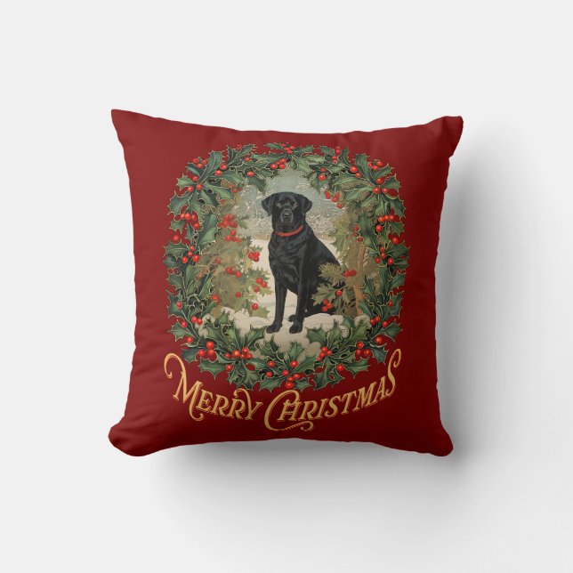 God jul Labrador Retriever Kudde (Framsida)