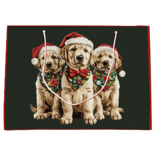God jul Labrador Retriever Santa Puppy Hund