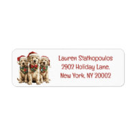 God jul Labrador Retriever Santa Puppy Hund