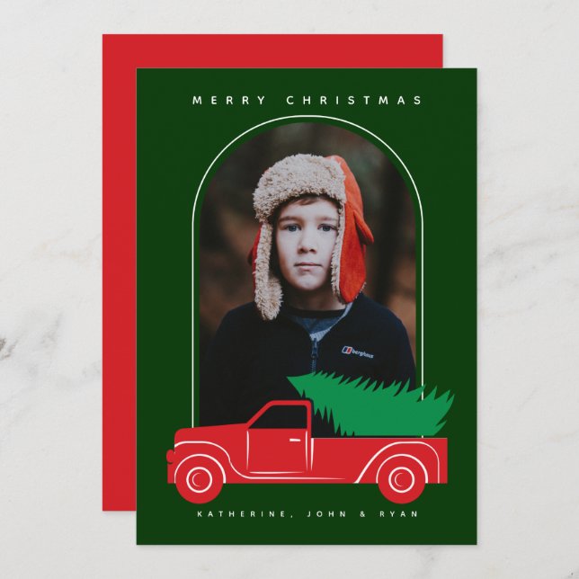 GOD JUL Lägg till ditt foto (Fram/baksida)