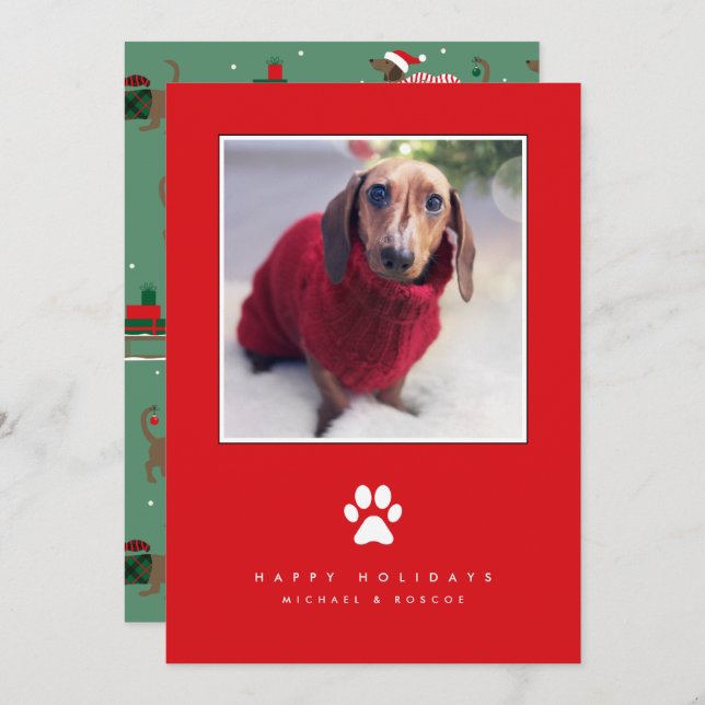 GOD JUL Lägg till ditt foto (Fram/baksida)