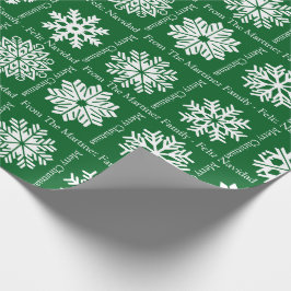 God Jul Lägg till familjemottagares namn jul Presentpapper
