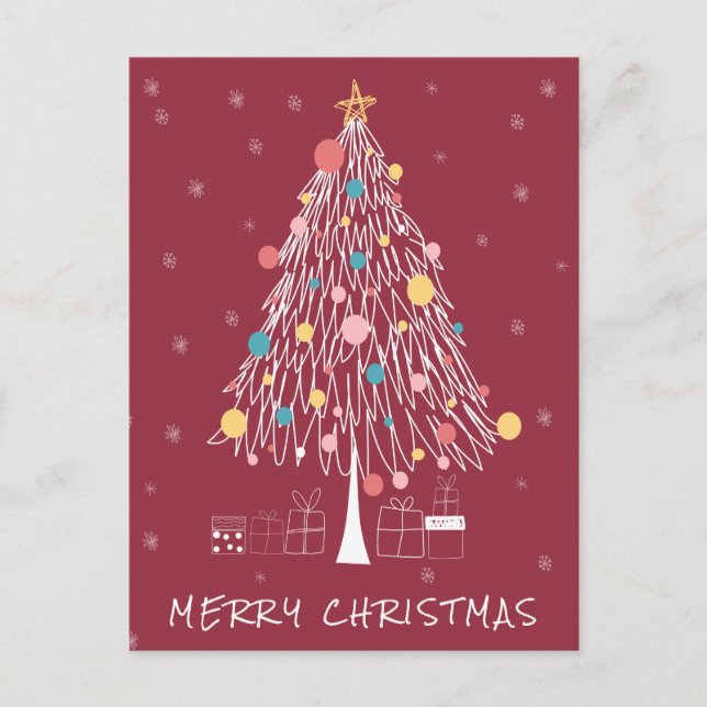 God Jul | Lägg till foto Vykort (Framsida)