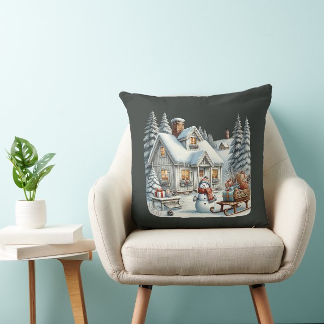 God jul Land house Kudde (Stol)