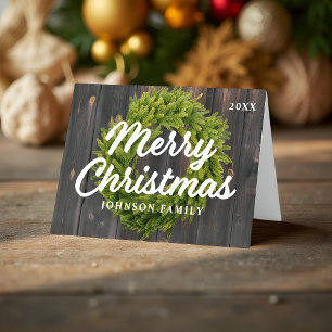 God jul Land Rustic Gräs WANDERYCK Helgkort