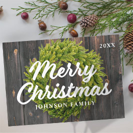 God jul Land Rustic Gräs WANDERYCK Julkort