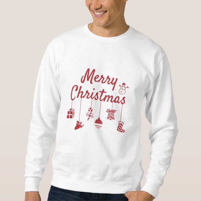 God jul lång ärmad tröja (Framsida)