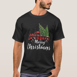 God jul Lastbil Car Julgran Gift T Shirt