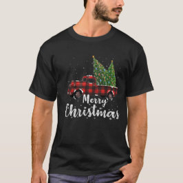 God jul Lastbil Car Julgran Gift T Shirt