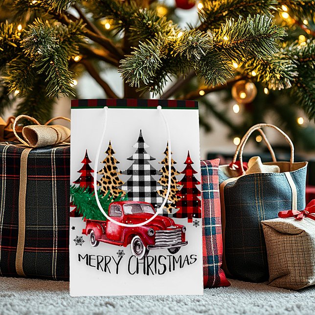 God jul lastbil och träd (Skapare uppladdad)