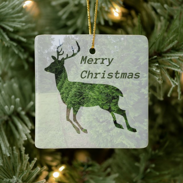 God jul Leaping Hjort Ornament (Träd)
