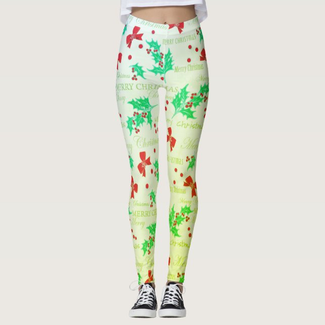 God jul Leggings (Framsida)
